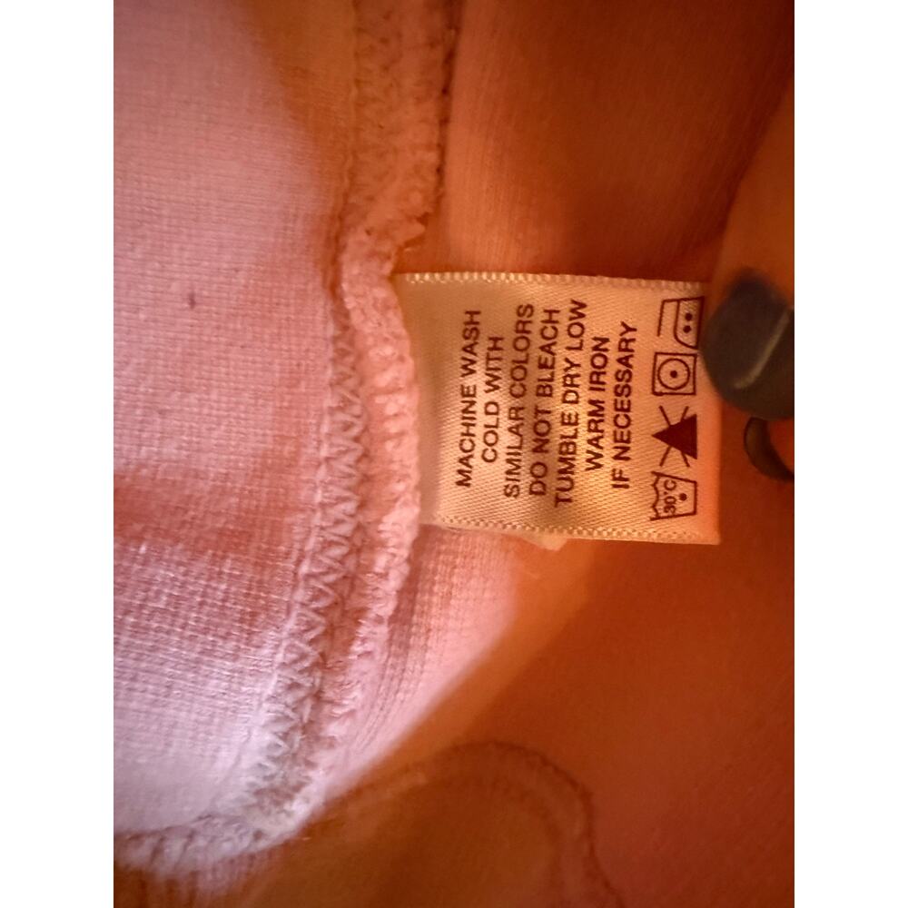 Tommy Bahama Pink Quarter Zip Pullover Sweatshirt XL - Picture 4 of 4